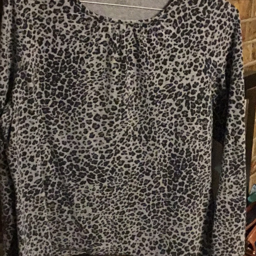 Charter club size 1X animal print long sleeves